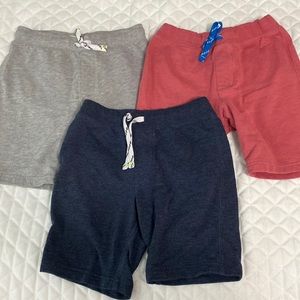 Lot of 3 boys JCrew cotton shorts